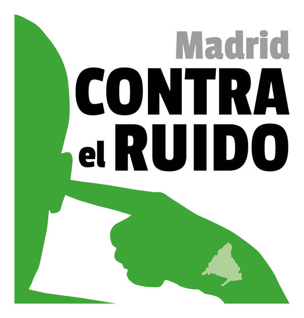 logo madrid contra el ruido