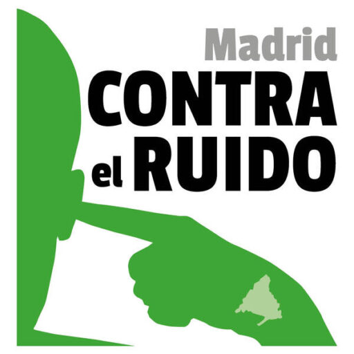 logo madrid contra el ruido