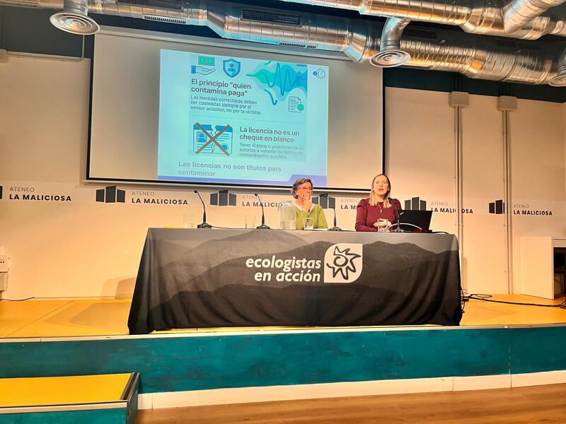 Jornada madrid contra el ruido